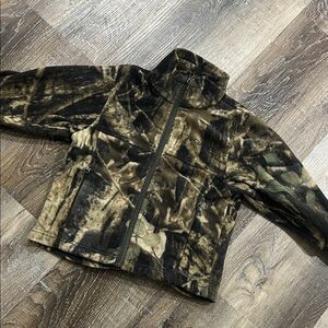 Columbia Camouflage Fleece Jacket boy 4/5